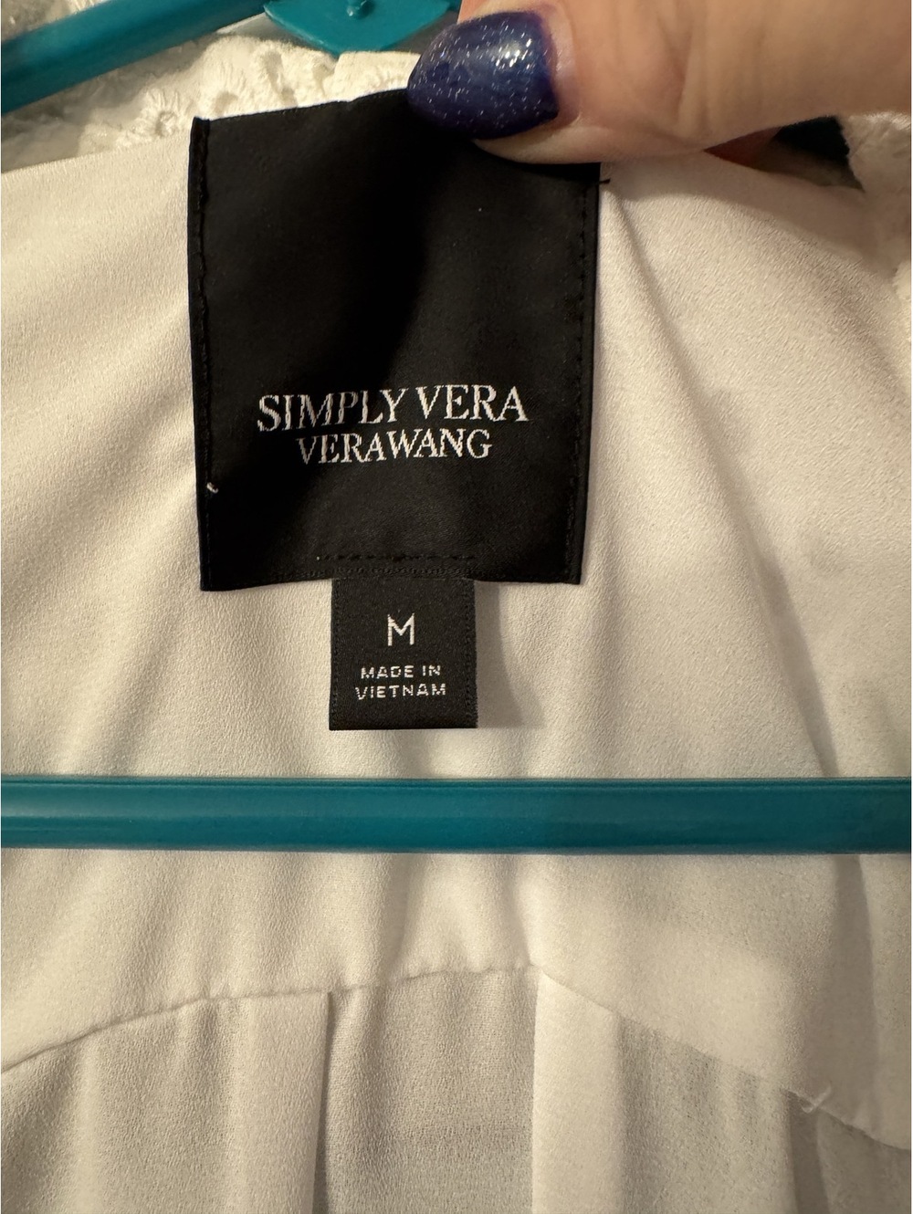 Simply Vera Wang Vest M - Picture 2 of 3